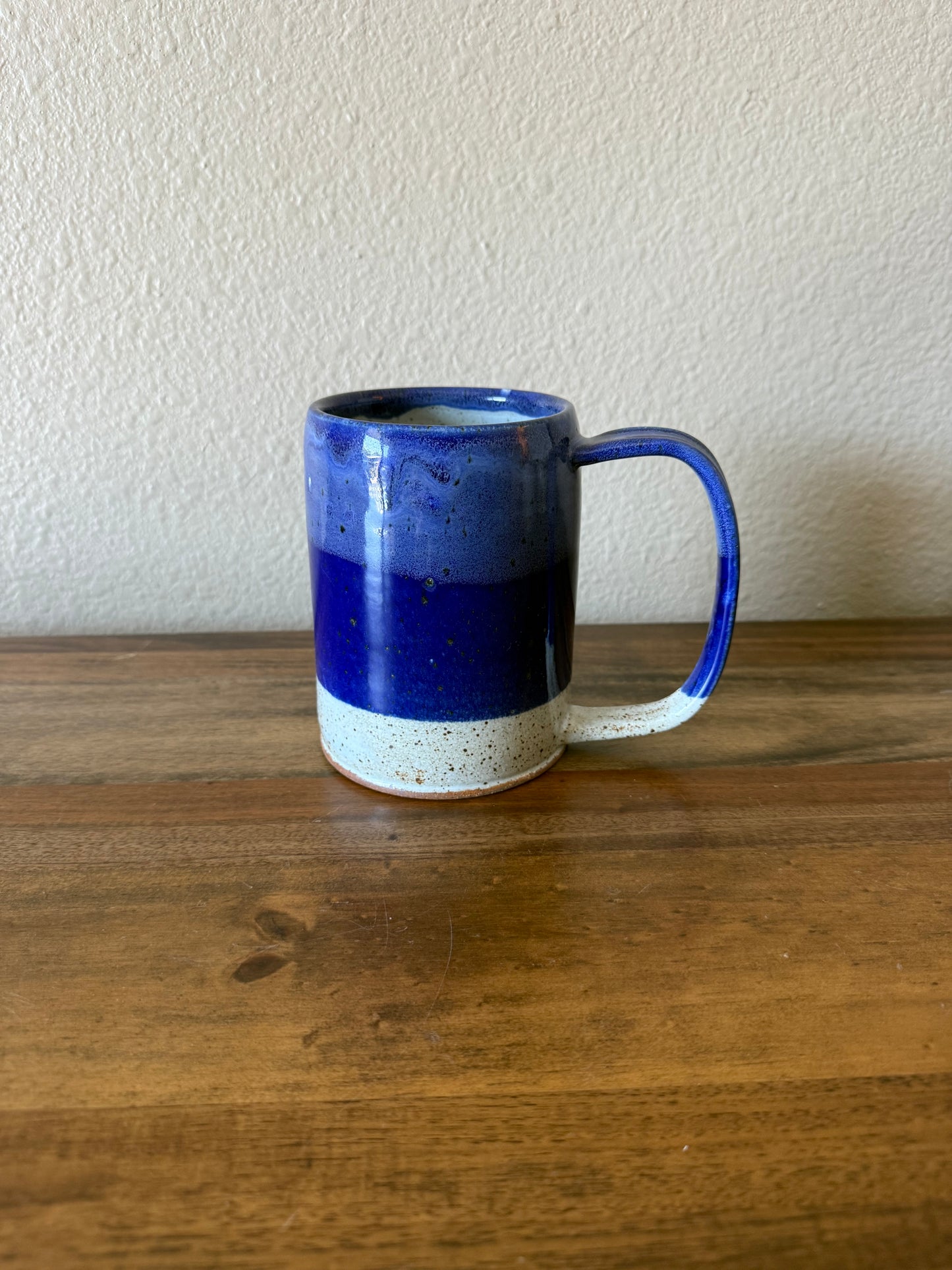 Blue & White Stein