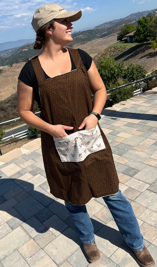 Fall Chicken Apron