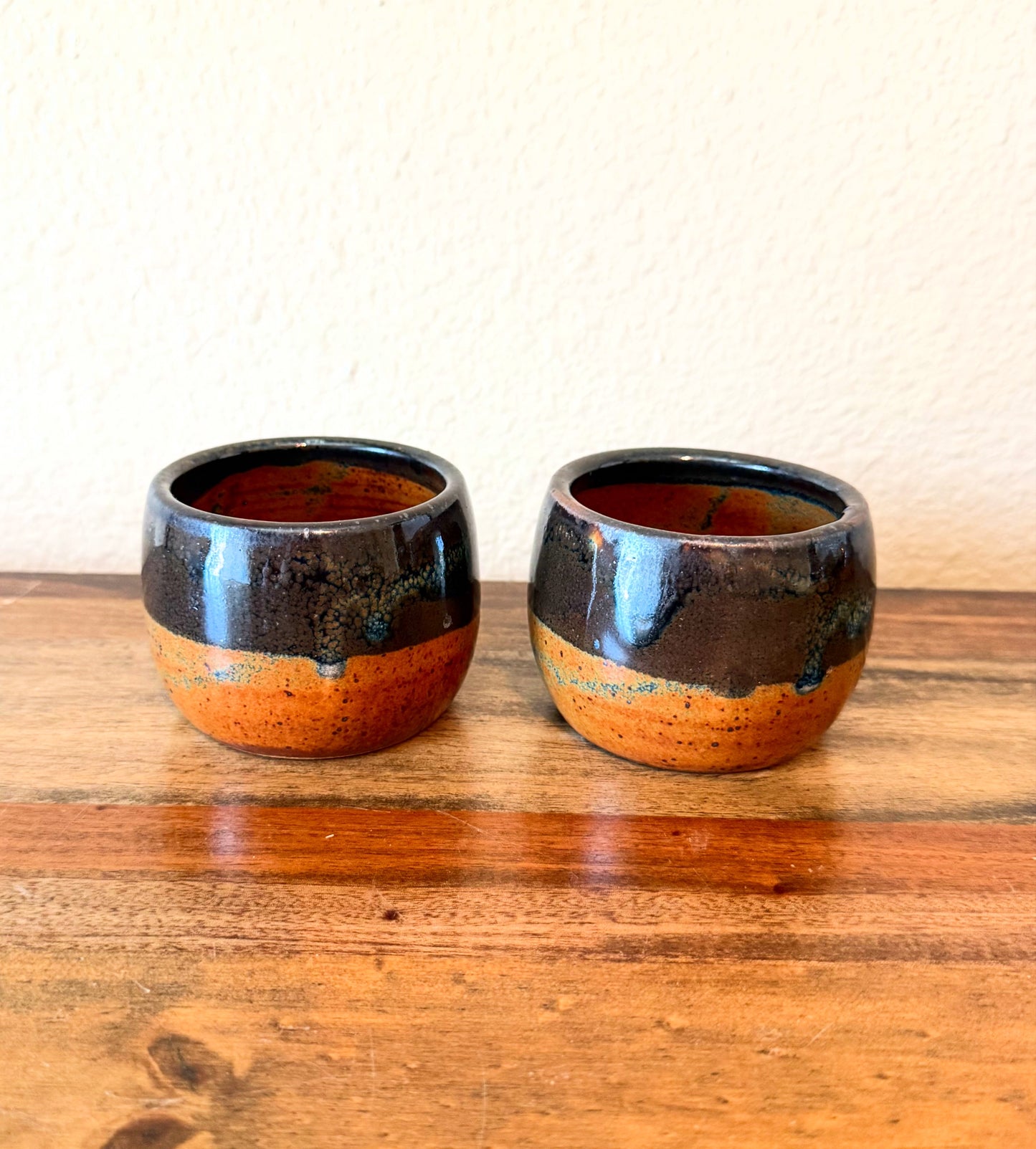 Black and Copper Tumblers