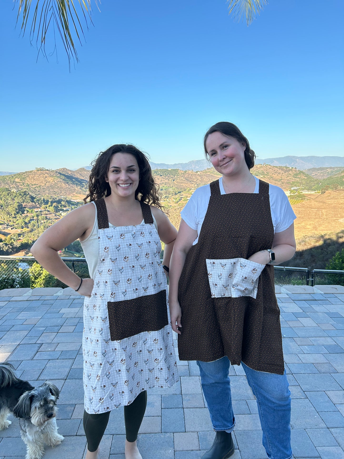 Fall Chicken Apron