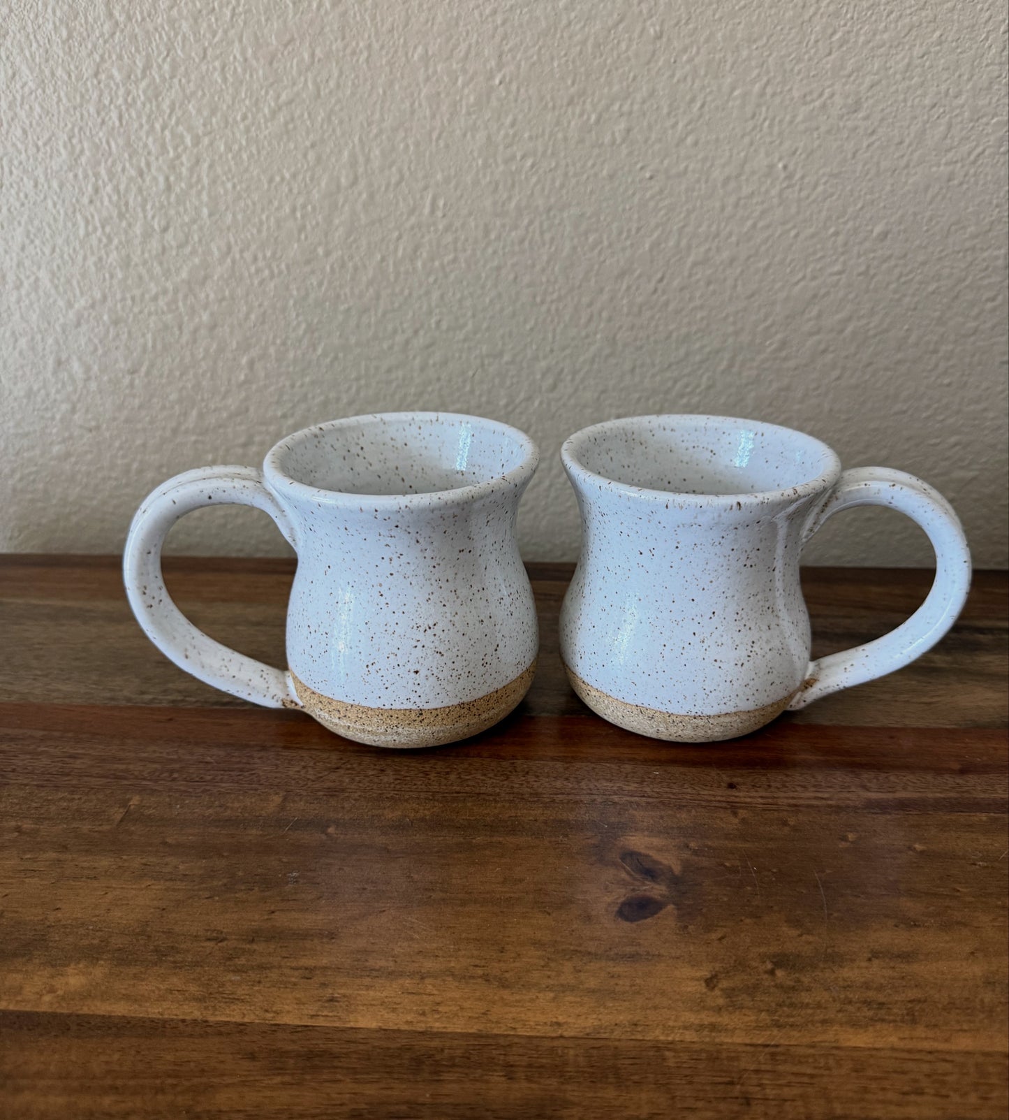 White Squatty Mug