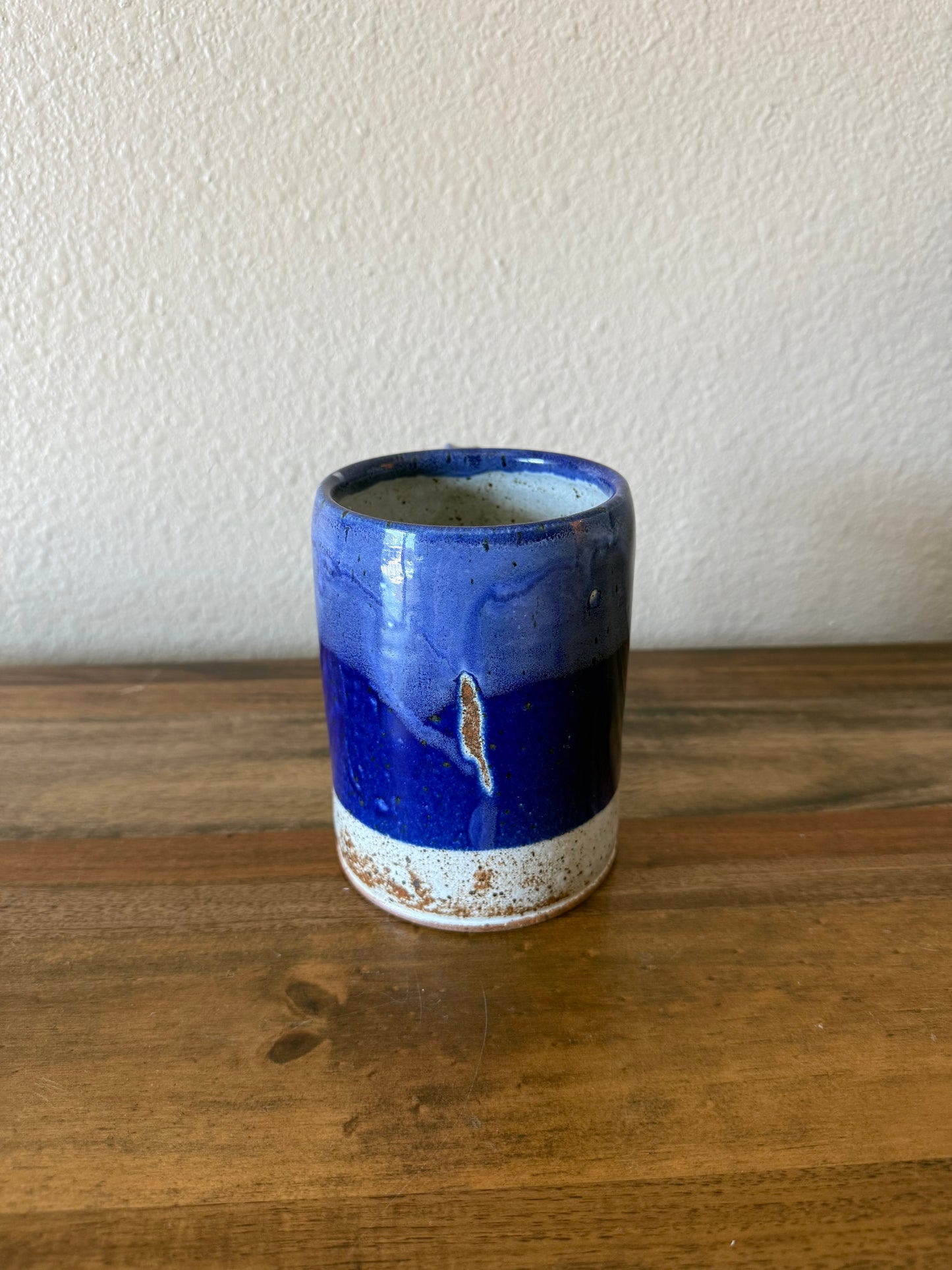 Blue & White Stein