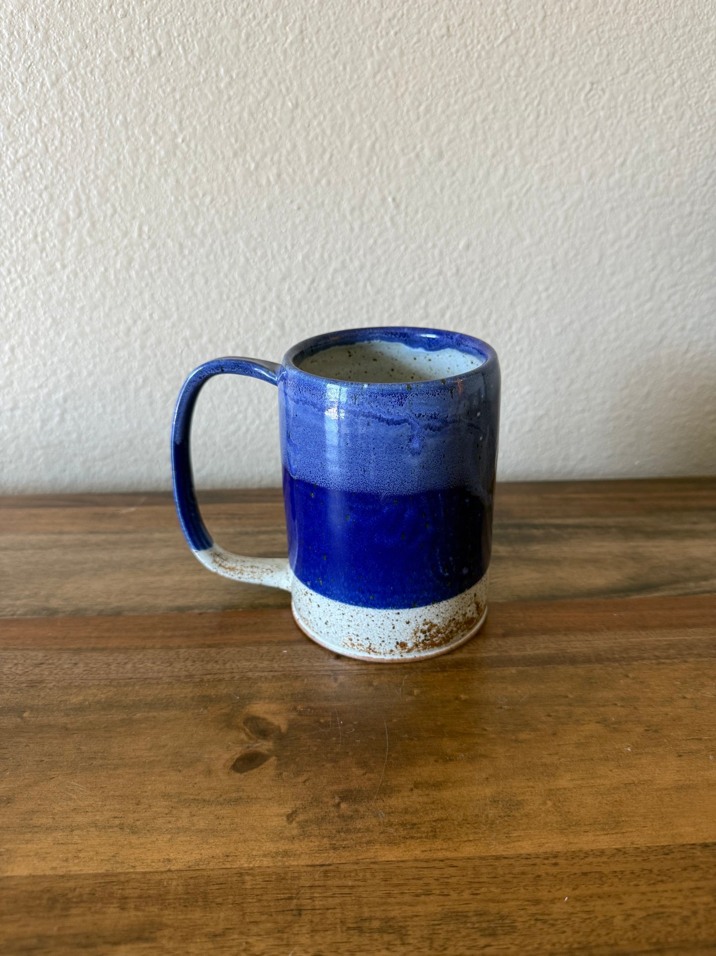 Blue & White Stein