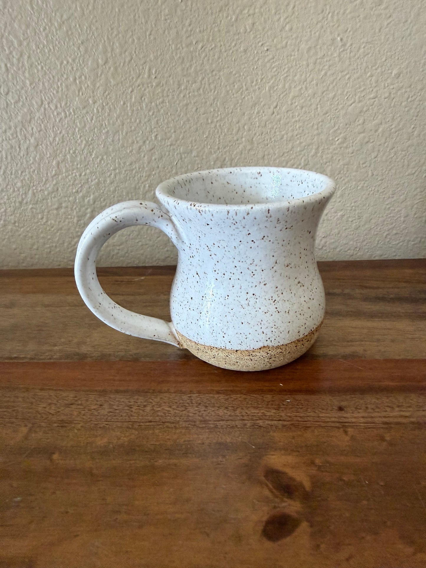 White Squatty Mug