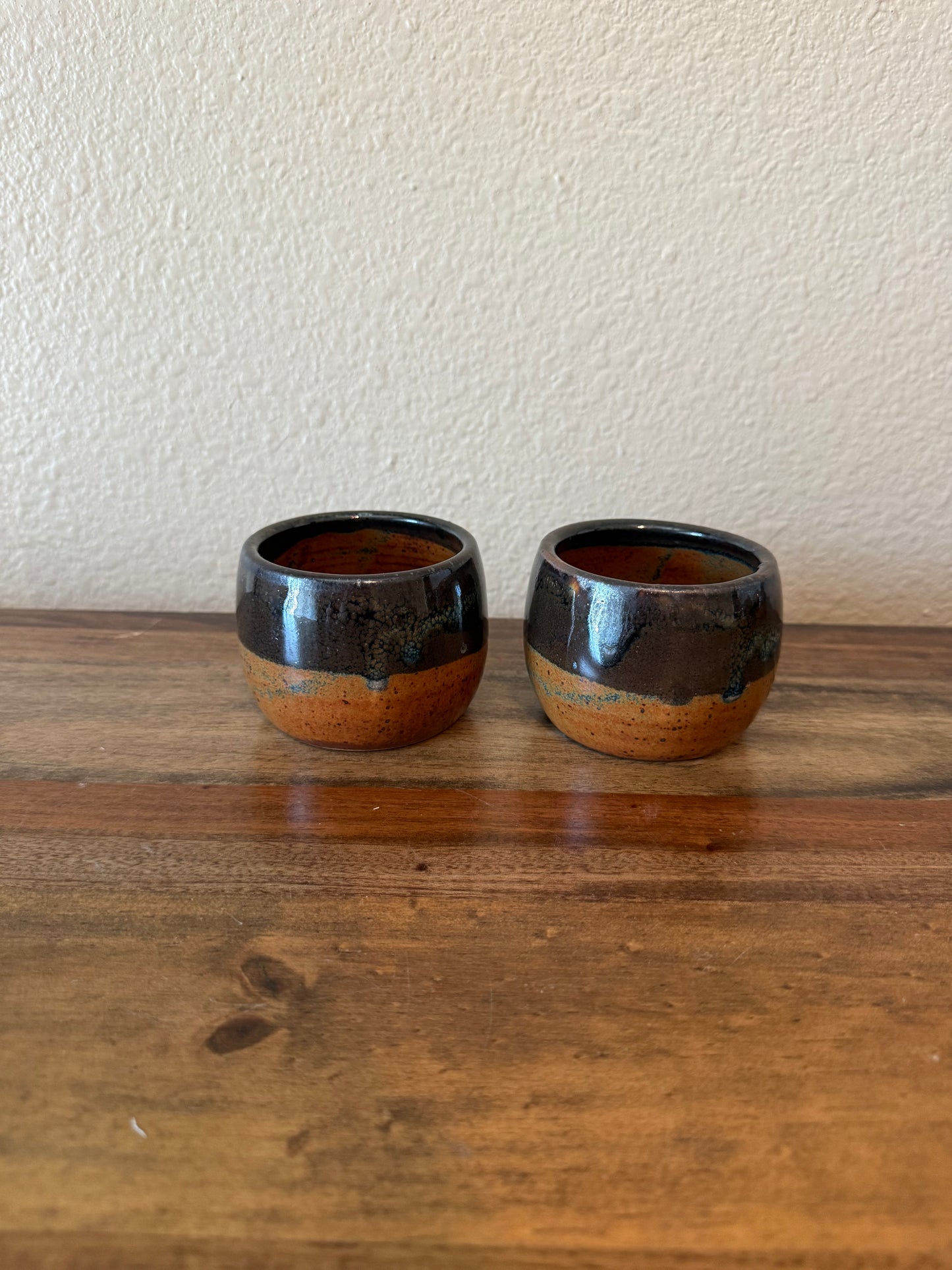 Black and Copper Tumblers