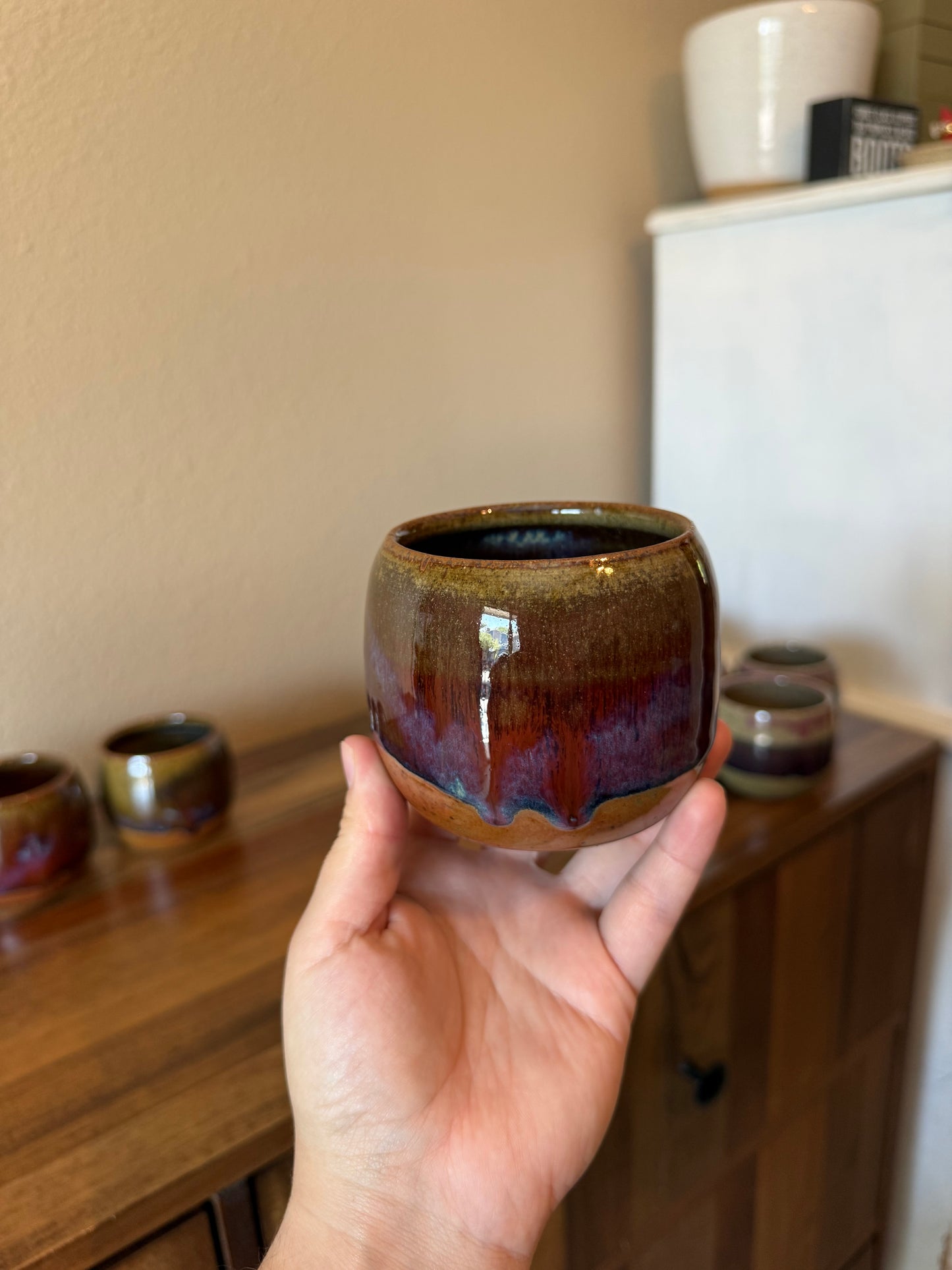 Jeffs Red and Copper Tumbler