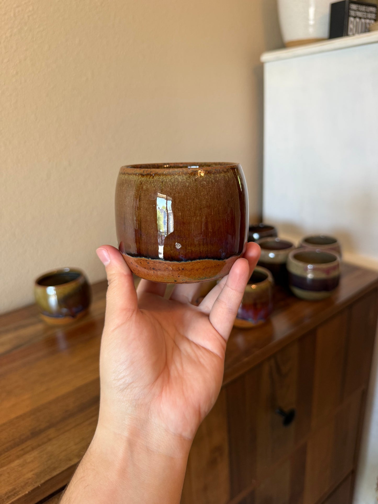 Jeffs Red and Copper Tumbler