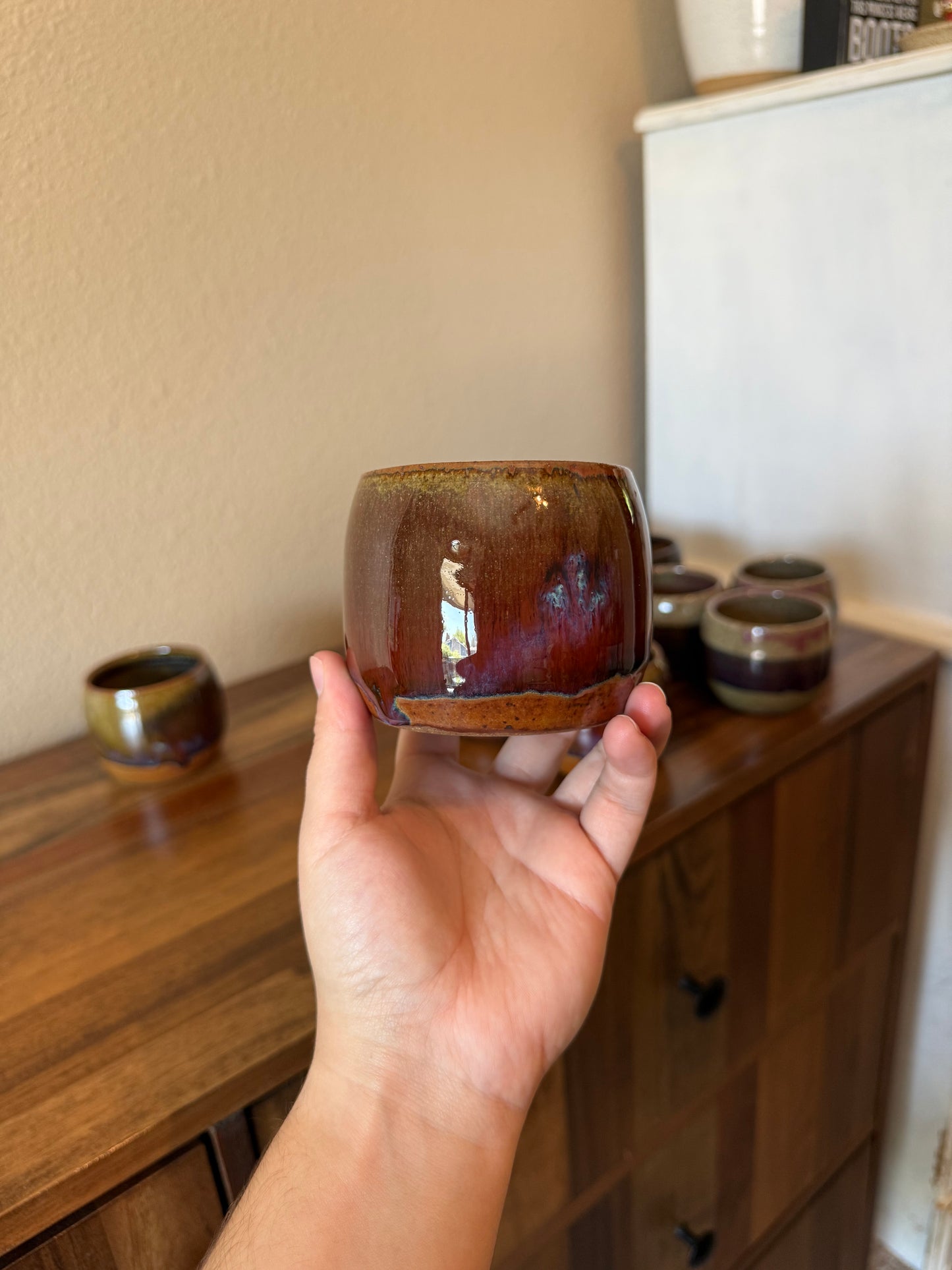 Jeffs Red and Copper Tumbler