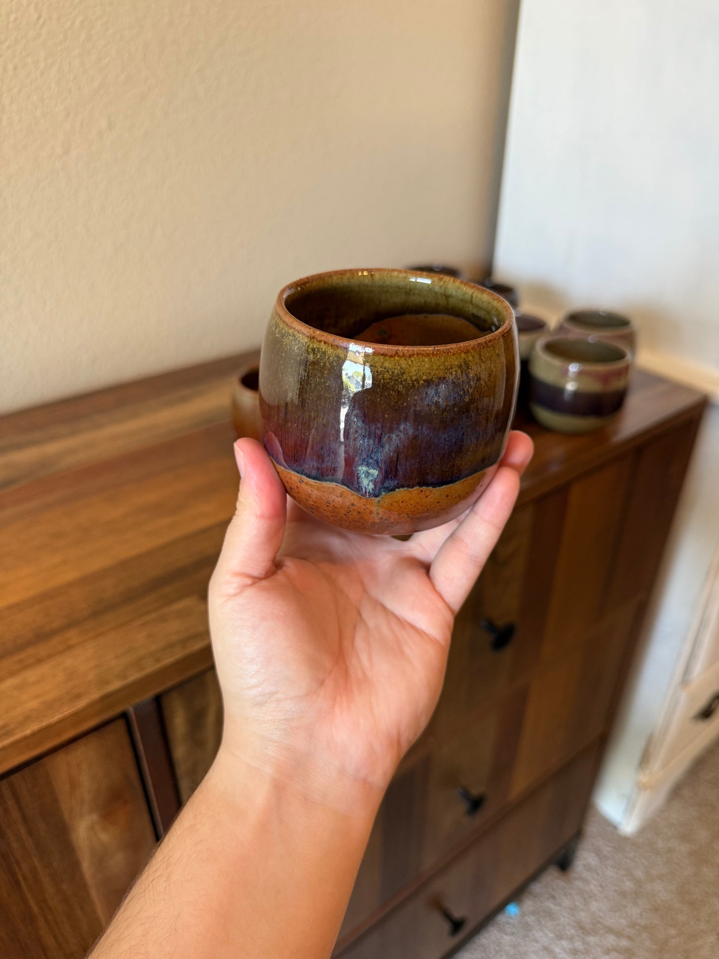 Jeffs Red and Copper Tumbler