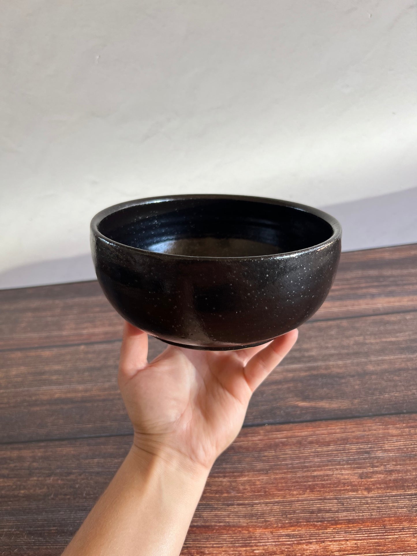 Black Dinner Bowl