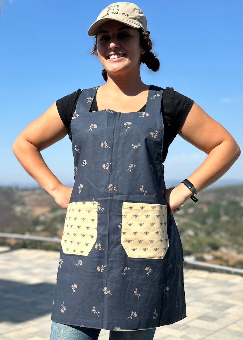 Bees & Flowers Apron