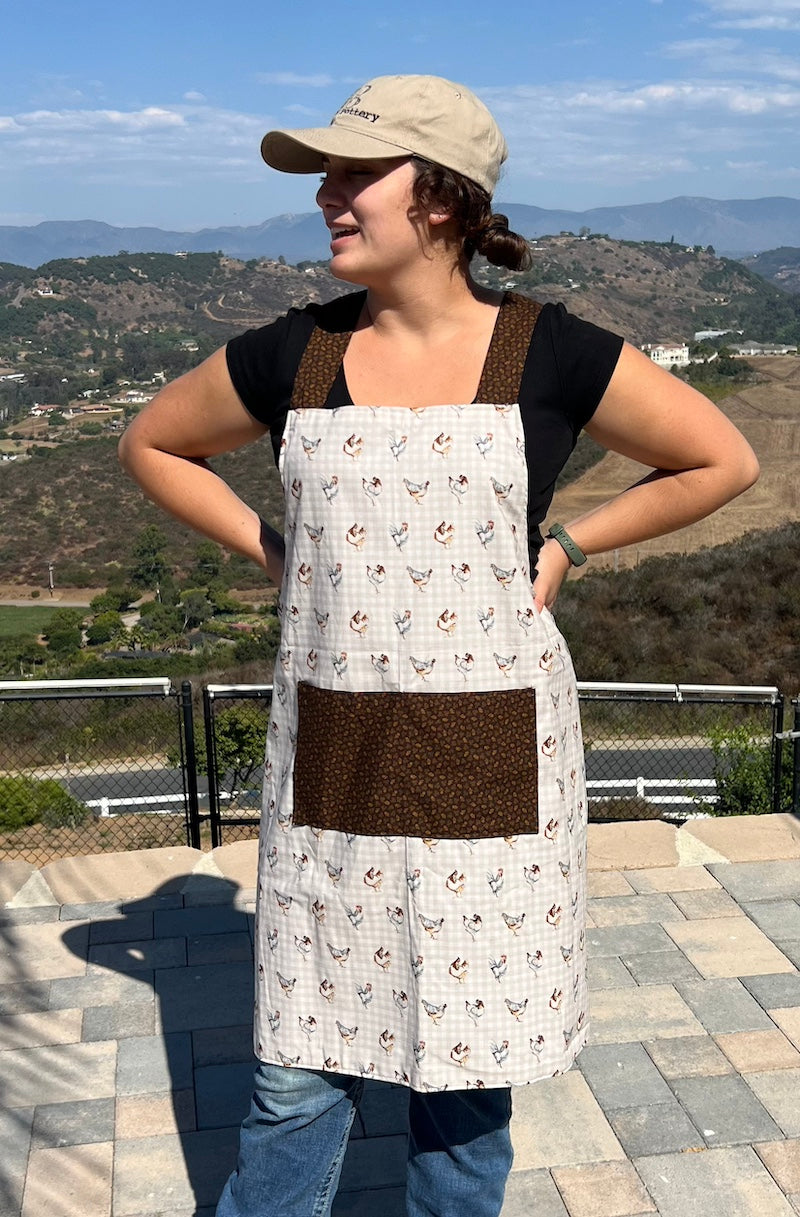 Fall Chicken Apron