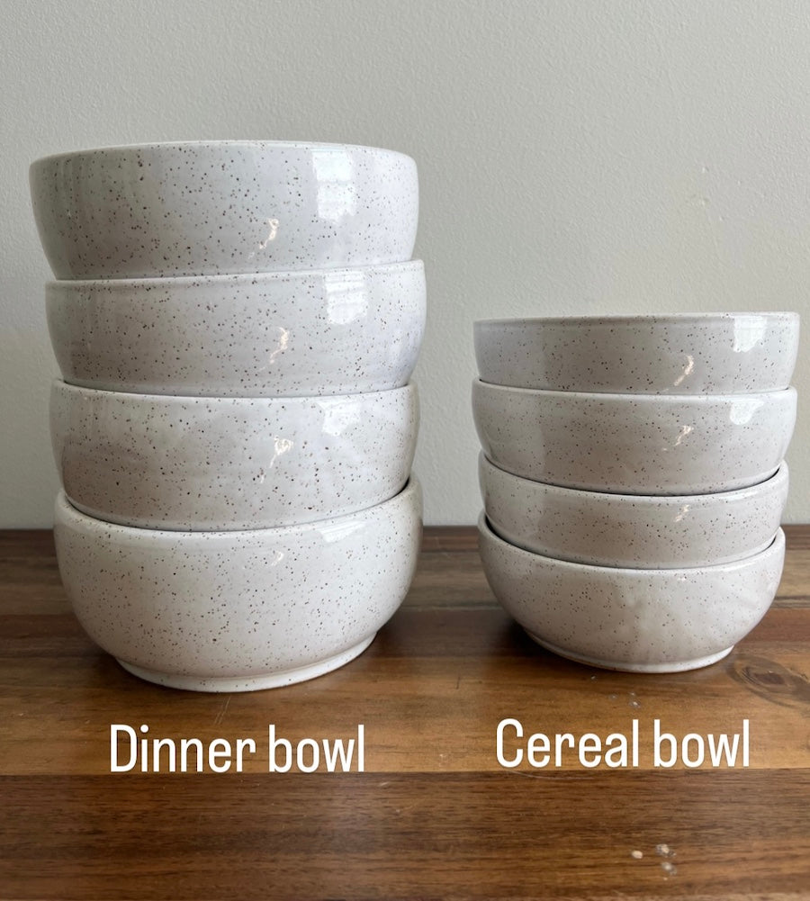 Made to Order Dinner Set - One Dinner Plate, One Salad Plate, One Dinner Bowl, One Cereal Bowl