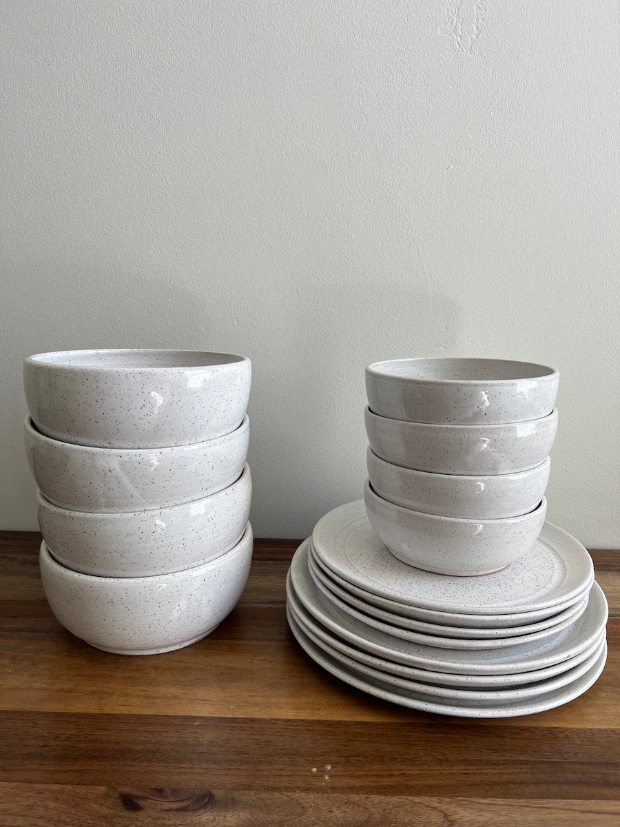 Made to Order Dinner Set - One Dinner Plate, One Salad Plate, One Dinner Bowl, One Cereal Bowl